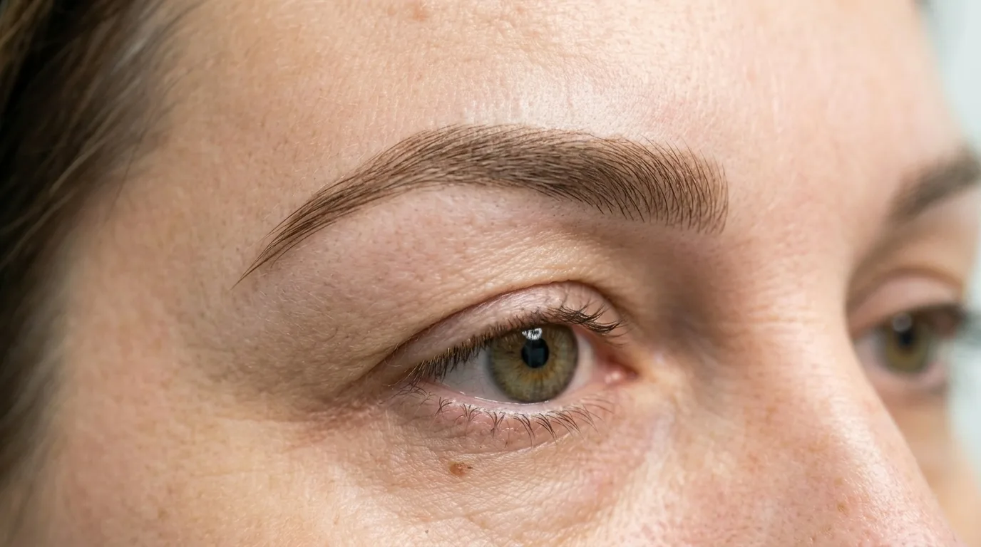 Sau khi làm mày sợi Hairstroke