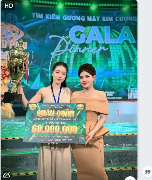 Master Thuỳ Trinh cùng học viên đoạt giải Quán quân 60 Triệu