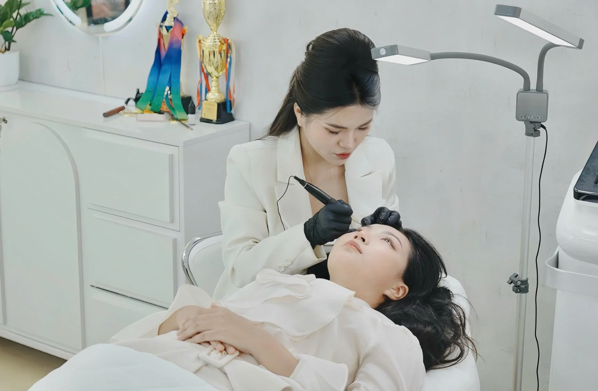 Không gian thực hiện dịch vụ chuẩn y khoa tại Viện Thẩm Mỹ Master Thuỳ Trinh
