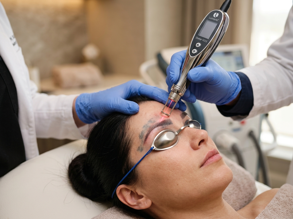 Laser Pico Xoá Sửa Mày Hỏng