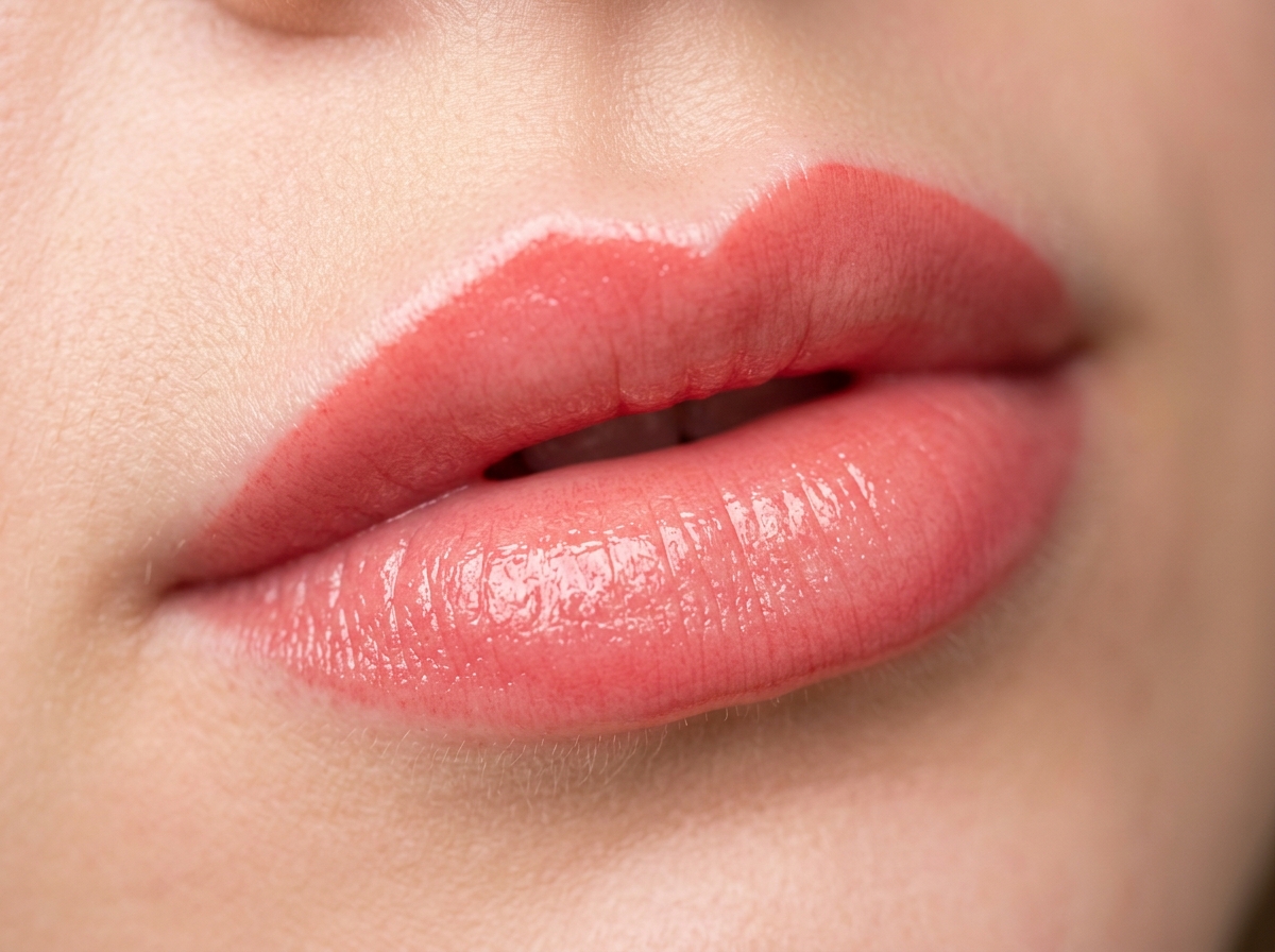 Kết quả phun môi collagen baby lips tại Master Thuỳ Trinh